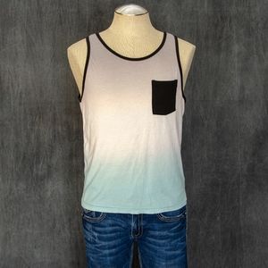 Blue Crown Tank Top